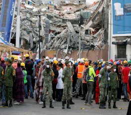 Novo terremoto de magnitude 6,2 abala área central do México