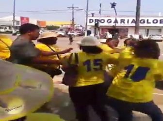 “Formiguinhas” de Confúcio saem na porrada em RO - Vídeo