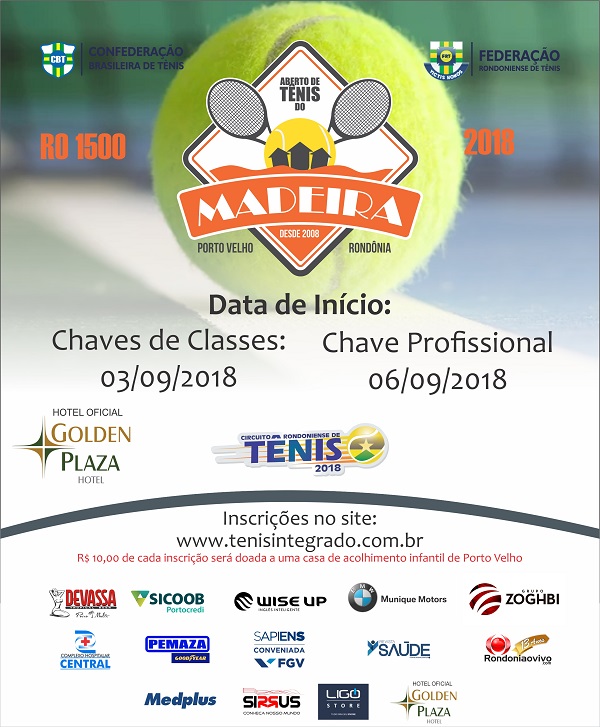 TORNEIO: Encerradas as inscrições para Chave Profissional do Aberto do Madeira 2018