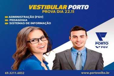 Vestibular da  Porto/FGV é passo inicial para carreira de sucesso