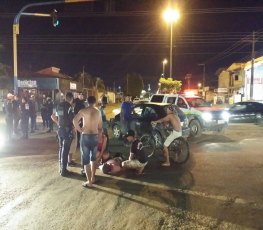 Motorista inabilitado é preso após grave colisão frontal 