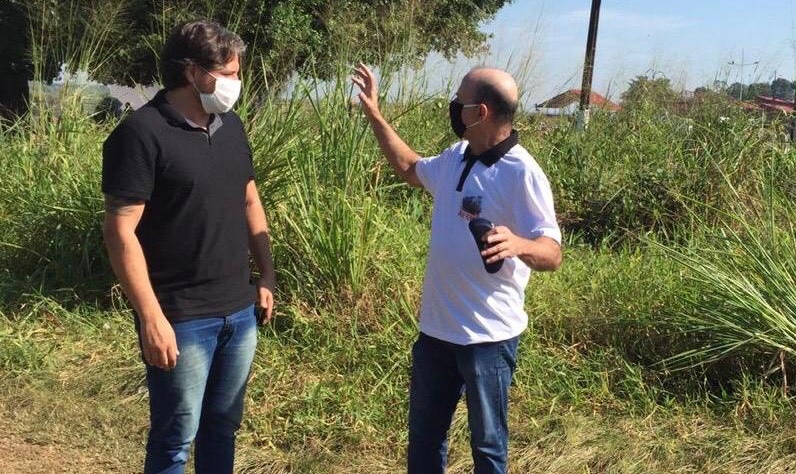 TRABALHO: Vereador Waldemar Neto, busca melhorias para o bairro Baixa União