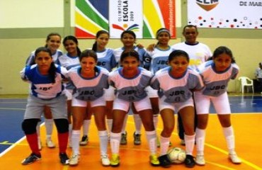 Futsal feminino está na final das Olimpíadas Escolares - Veja fotos
 