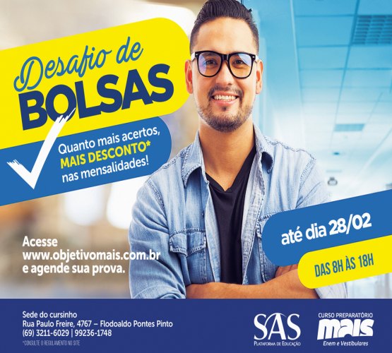 Curso preparatório Mais está com matrículas abertas