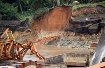 Cinco funcionários de uma empresa de mineração morrem soterrados em RO