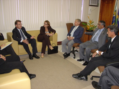 Tribunal de Justiça de Rondônia recebe visita do diretor do Depto. Penitenciário Nacional - Foto