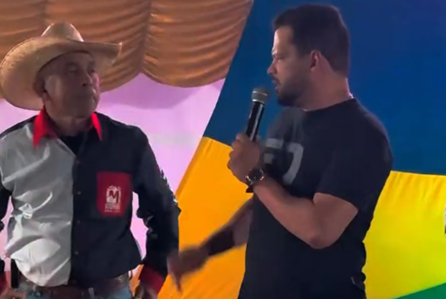 EDEVALDO NEVES: Deputado prestigia o circuito de rodeio Norte Fest no distrito de Extrema (RO)