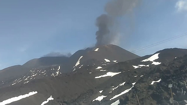 EM ATIVIDADE: Vulcão Etna volta a entrar em erupção na Sicília, no sul da Itália