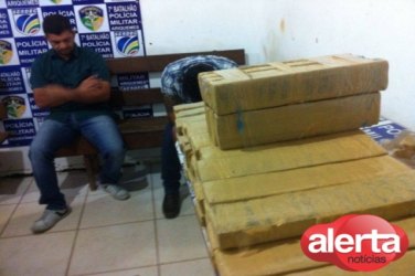 ARIQUEMES – Dupla e presa com mais de 50 kg de droga na BR 364