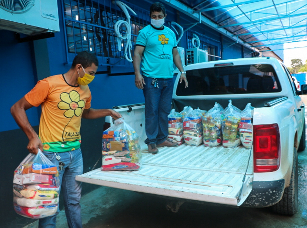 JI-PARANÁ: Parceria minimiza impacto social com doações de alimentos