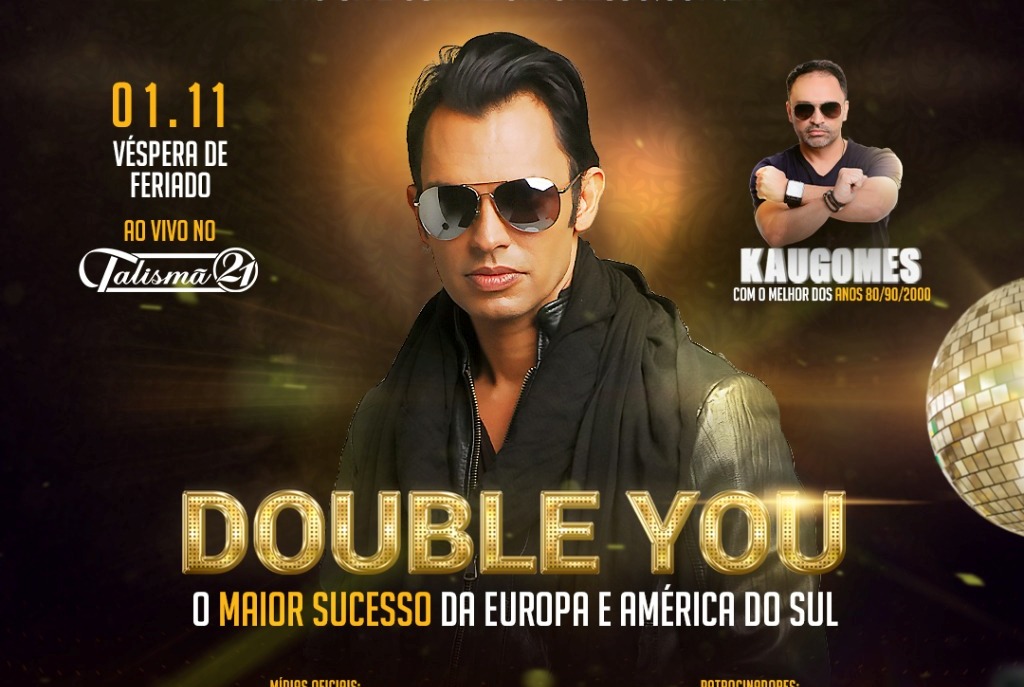 Sorteio de ingressos para o Show internacional Double You, sucesso na Europa e América