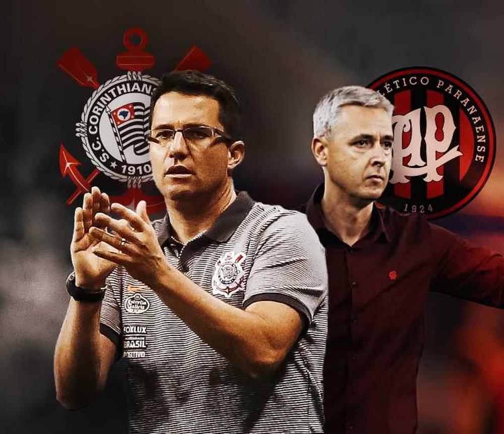 BRASILEIRÃO: Osmar Loss e Tiago Nunes fazem duelo de técnicos em Corinthians x Atlético-PR