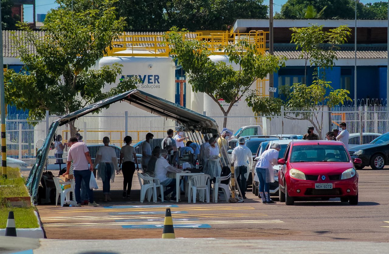 DRIVE-THRU: Governo realiza testagem rápida neste sábado (4) em Porto Velho