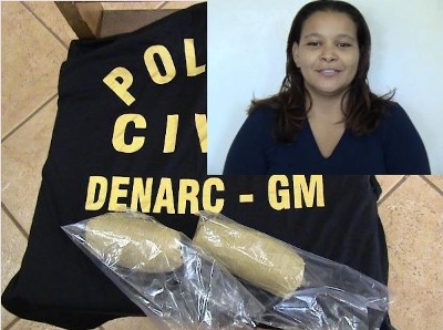 Denarc de Guajará-Mirim prende “boqueiras” conduzindo meio quilo de cocaína na vagina