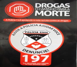 Polícia Civil lança campanha de combate às drogas