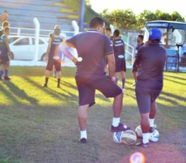 RONDONIENSE - Barcelona faz último treino antes do primeiro confronto da final