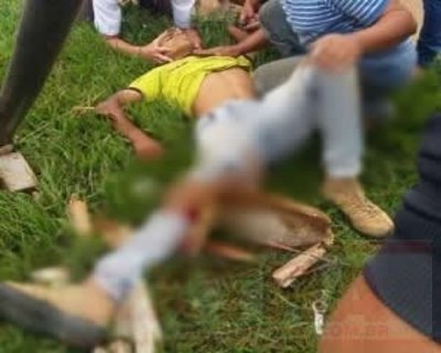 Colisão entre motocicletas deixa jovem morto