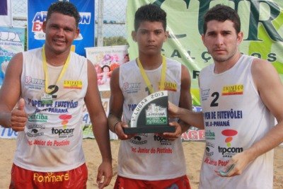 Dupla da capital conquista 1º Open Ji-Paraná de Futevôlei