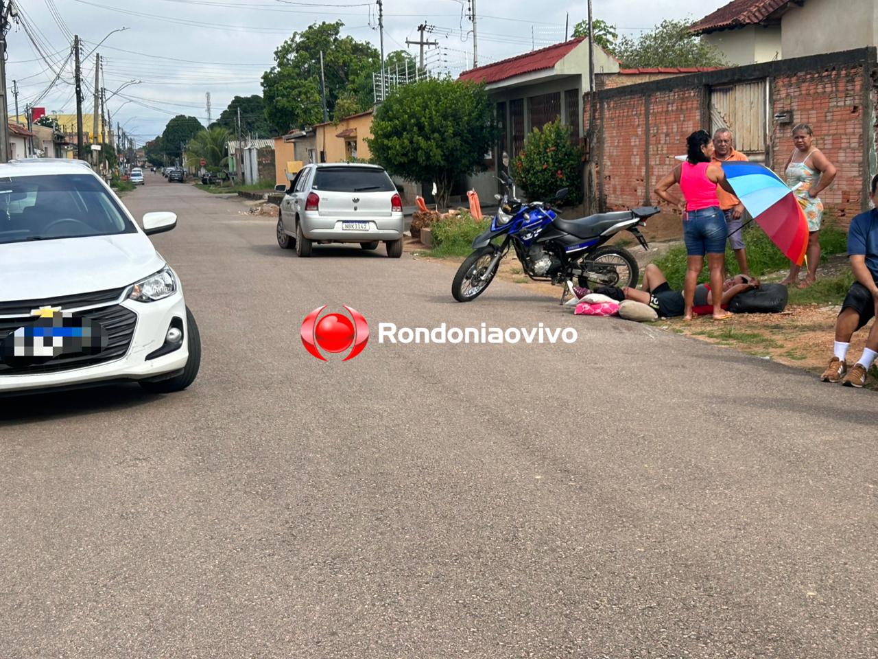 VÍDEO: Mulher sofre fratura exposta em mais um grave acidente na capital