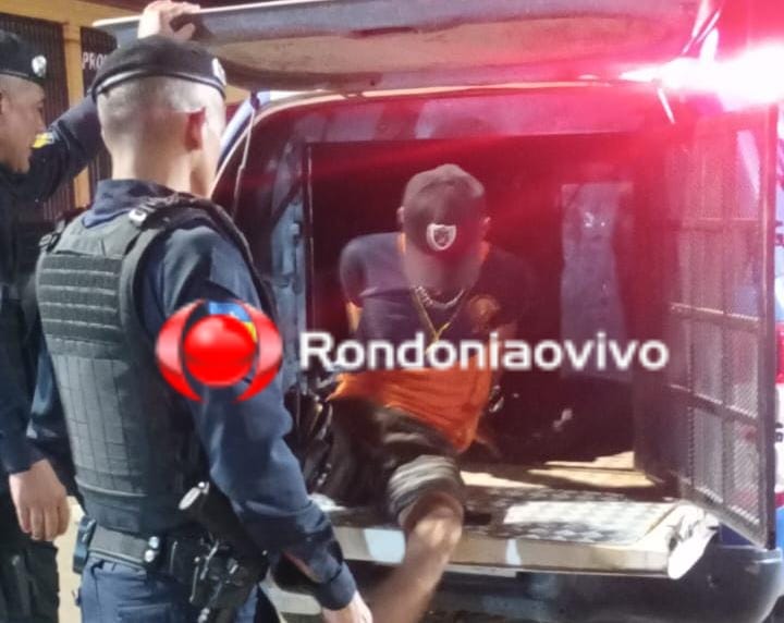 CAI N'ÁGUA: Foragido é preso após roubar utensílios em residência e vender em sucata 