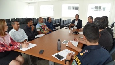 Representantes da zona Leste participam de reunião sobre segurança