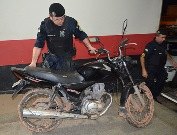 JI -PARANÁ  – Polícia Militar recupera  motocicleta roubada