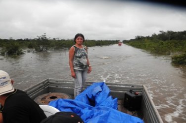 CHEIA – Nível do rio atinge 18,56m e população de Abunã pede socorro - FOTOS e VÍDEO