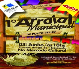 Arraial Municipal é neste sábado no Mercado Cultural
