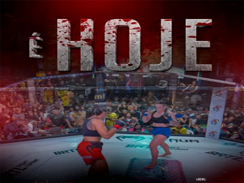 É HOJE: MMA Brutal Fight Combat acontece nessa quinta (28)
