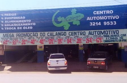  Calango Centro Automotivo com promoção