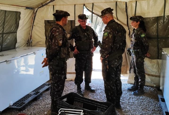 INSPEÇÃO: Comandante Militar da Amazônia visita base de operações em Rondônia