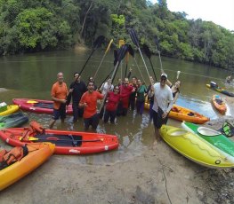 Experimente remar de Caiaque com a Amazônia Adventure®