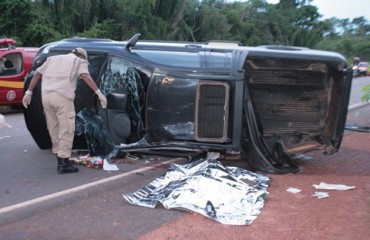 PIMENTA BUENO - Acidente faz vitima fatal na RO 387 - FOTOS