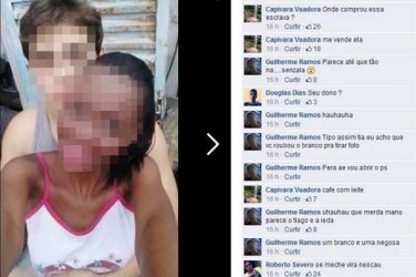 Jovem é vítima de racismo no Facebook ao postar foto com namorado branco