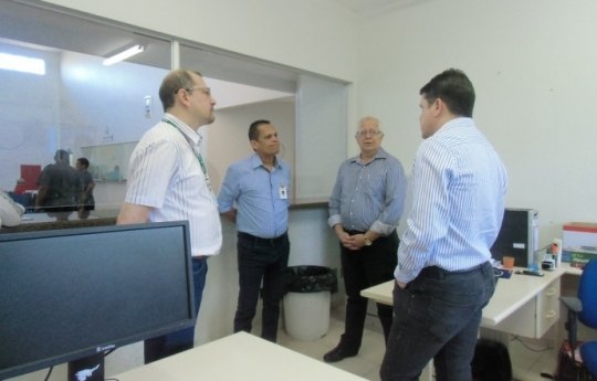 Diretores do Detran-RO fazem visita técnica 