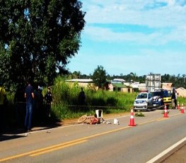 URGENTE – Ciclista morre atropelado por ônibus escolar na 319 próximo a capital

