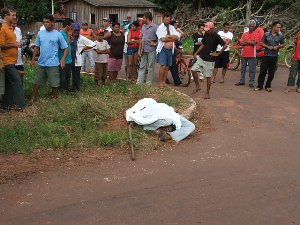 Apenado é executado com vários tiros próximo a delegacia de Espigão