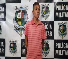 NA LESTE: Jovem é preso vendendo entorpecente