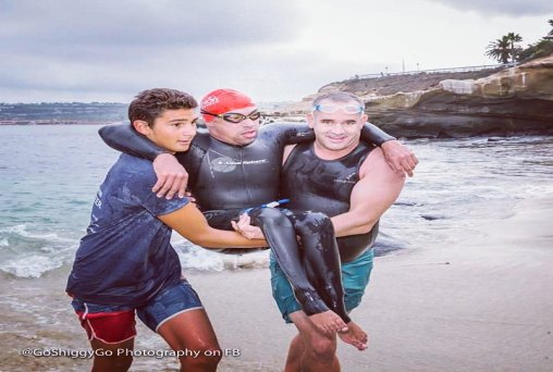 Paratleta do Estado compete no Oceano Pacífico e garante medalha de ouro