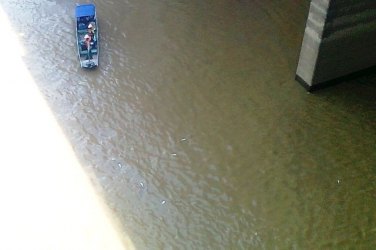 URGENTE - Crime ambiental em andamento na Usina Santo Antônio