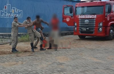 Apenado é preso tentando furtar equipamentos da viatura dos Bombeiros