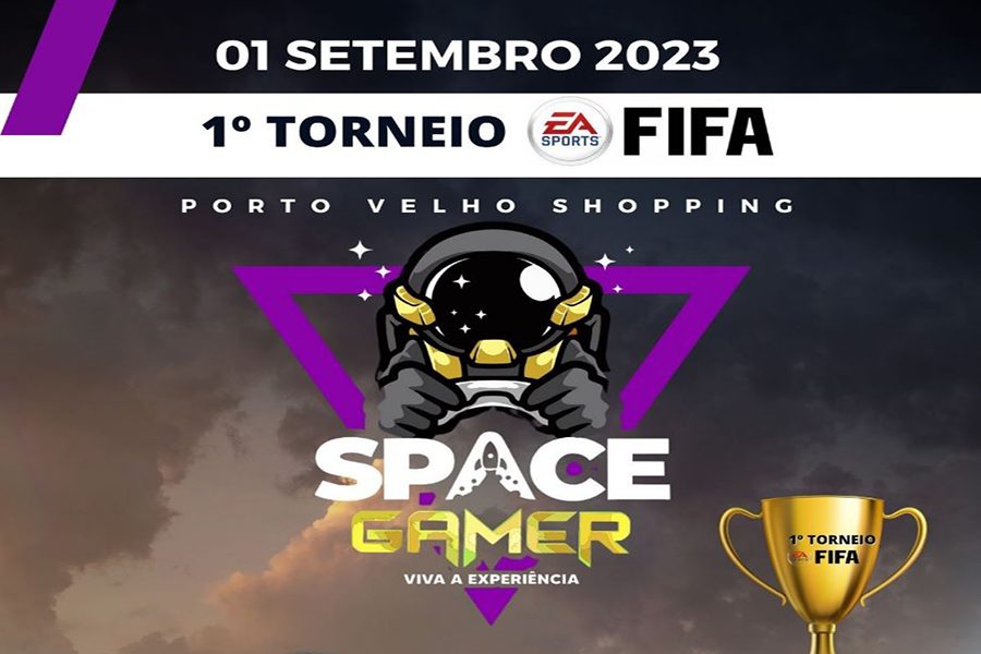 PRIMEIRO TORNEIO FIFA: Evento para amantes do jogo acontecerá na Space Gamer, em Porto Velho