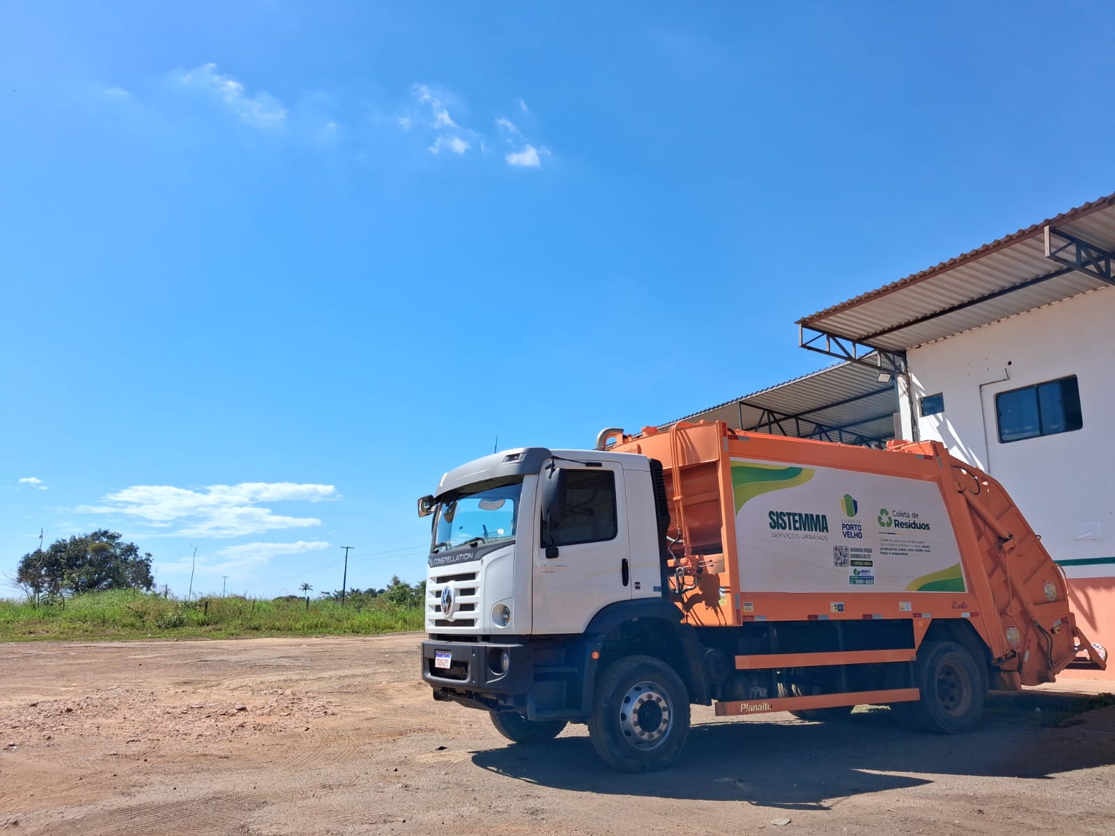 EM PORTO VELHO: Sistemma utiliza GPS para monitorar rotas e acompanhar execução da coleta