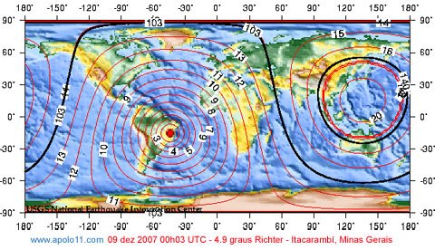 TREMEU - Terremoto de 2.5 pontos atinge Brasil  