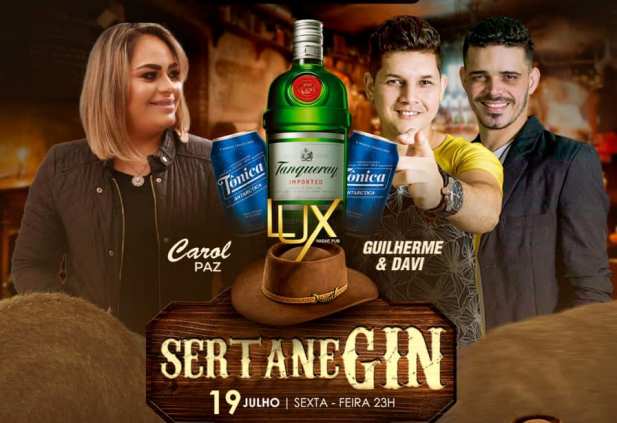 sorteados para a Sextaneja da Lux Night Pub