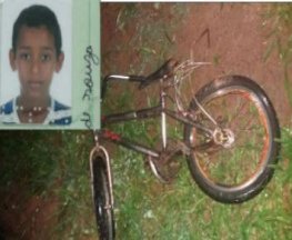 Adolescente morre atropelado enquanto andava de bicicleta