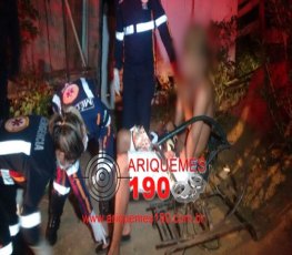 Suspeito de roubo é alvejado à tiro de chumbeira