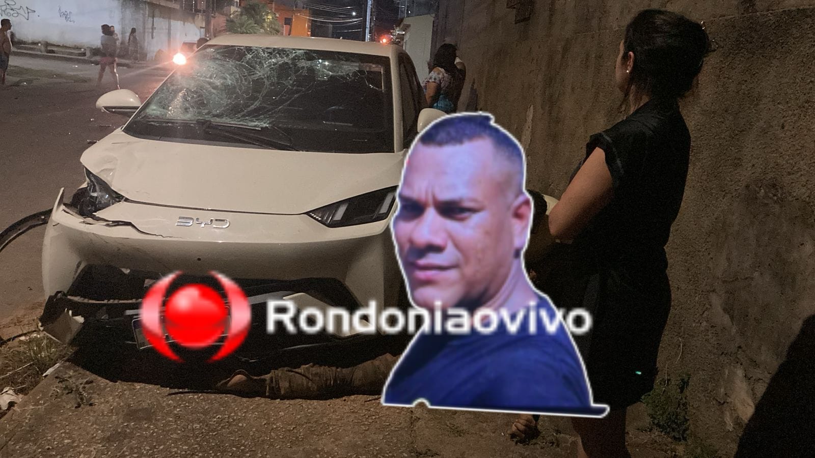 URGENTE: Morre motociclista atropelado por servidor público embriagado 