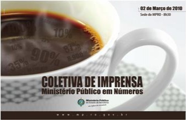 Ministério Público apresenta relatório de atividade em entrevista coletiva nesta terça (02)