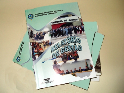 Relatório com ações da Corregedoria-Geral de Justiça de Rondônia é impresso no formato revista